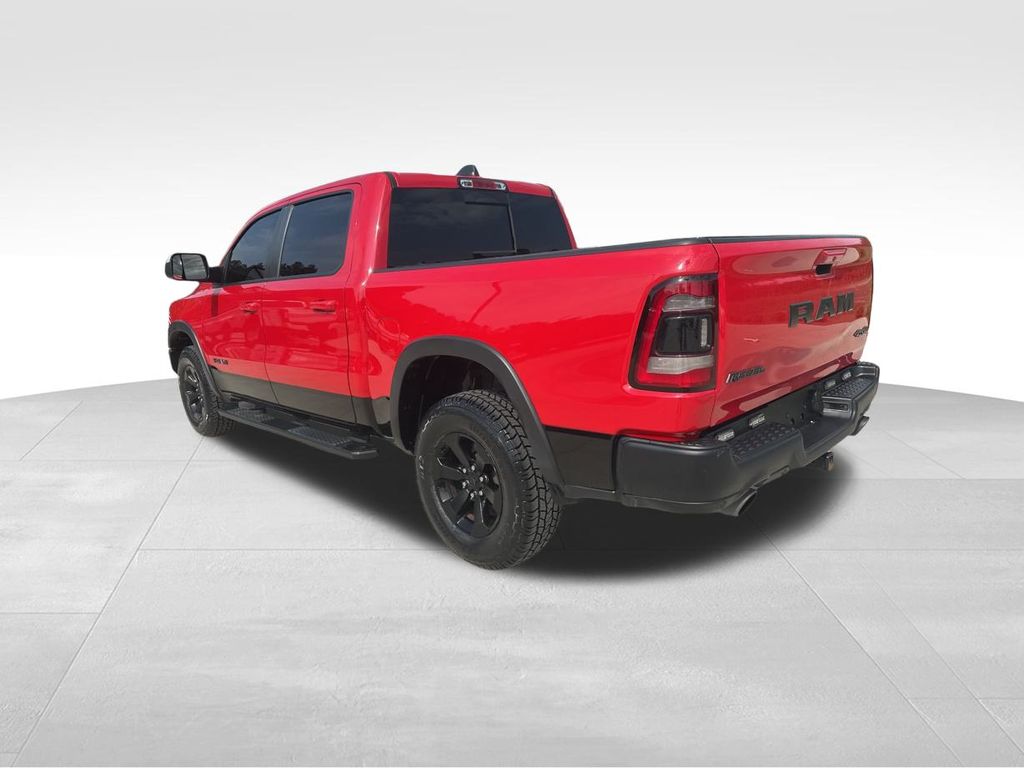 2021 Flame Red Clearcoat Ram 1500 Rebel 4X4 Truck