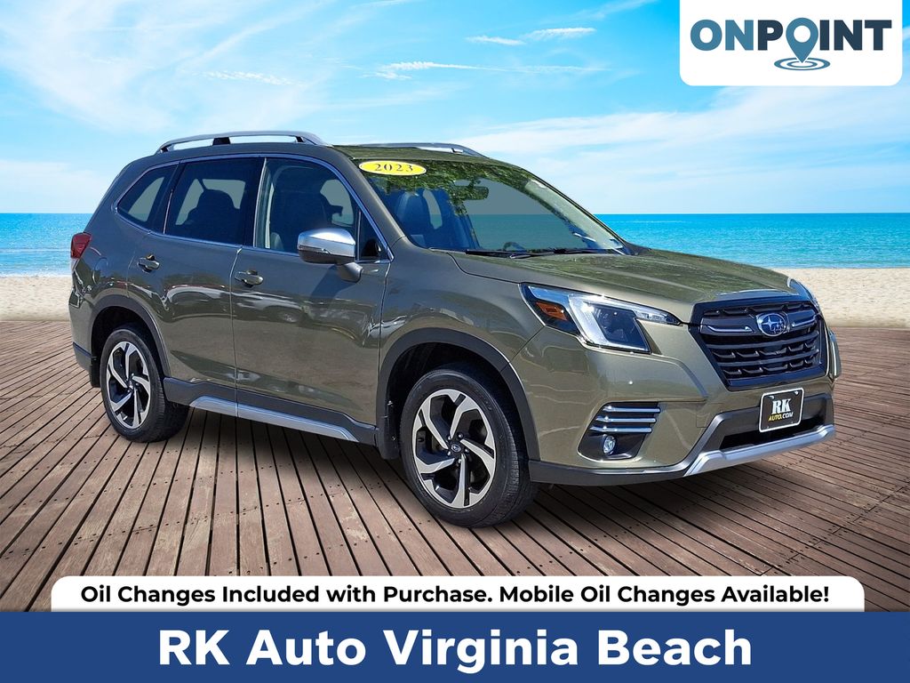 Autumn Green Metallic 2023 Subaru Forester Touring Crossover AWD SUV / Crossover All-Wheel Drive Continuously Variable Transmission