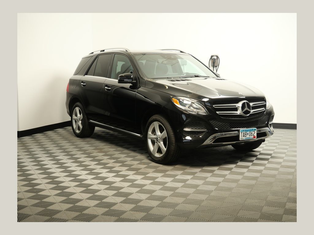 Black 2018 Mercedes-Benz GLE 350 4MATIC SUV / Crossover All-Wheel Drive 7-Speed Automatic