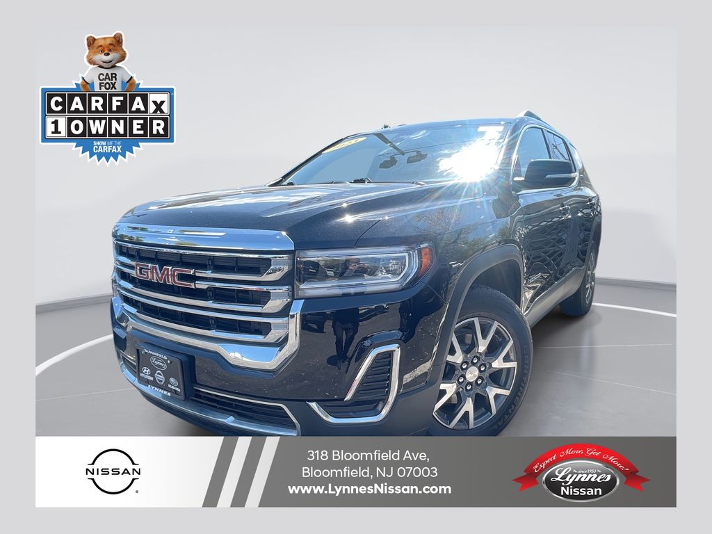 Black (Ebony Twilight Metallic) 2023 GMC Acadia SLE AWD SUV / Crossover Four-Wheel Drive 9-Speed Automatic