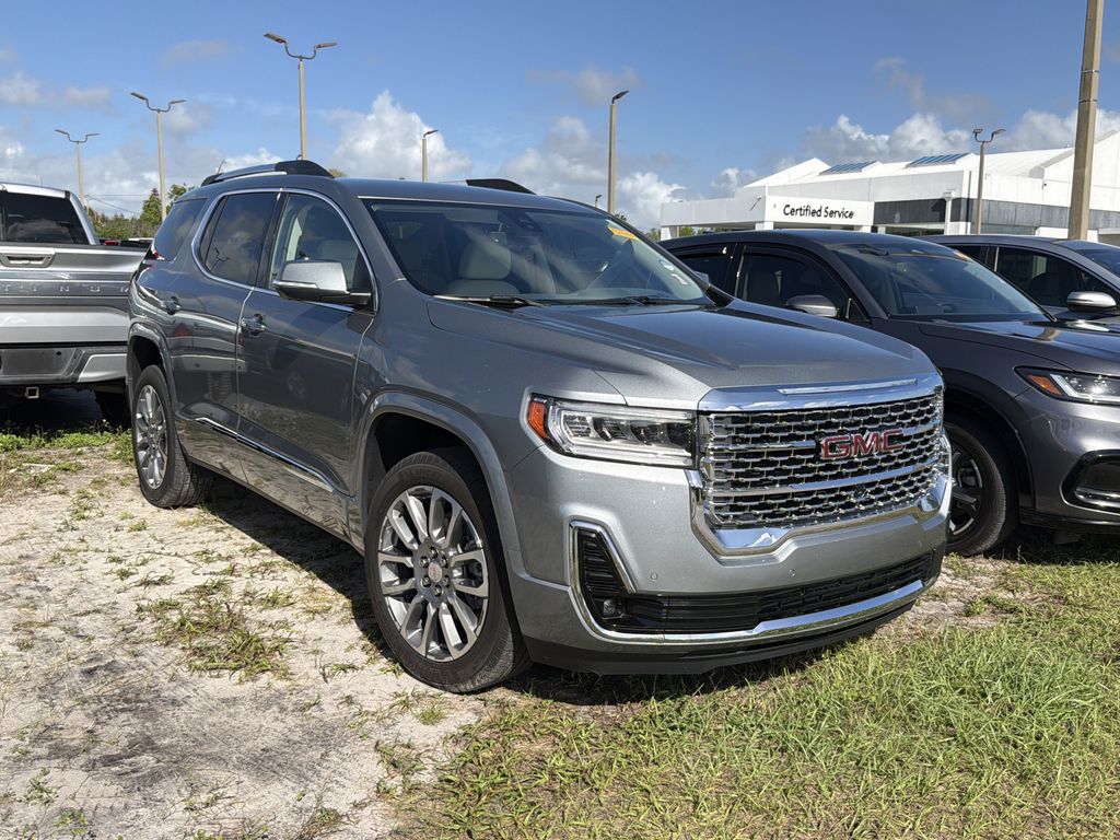 Sterling Metallic 2023 GMC Acadia Denali FWD SUV / Crossover Front-Wheel Drive 9-Speed Automatic