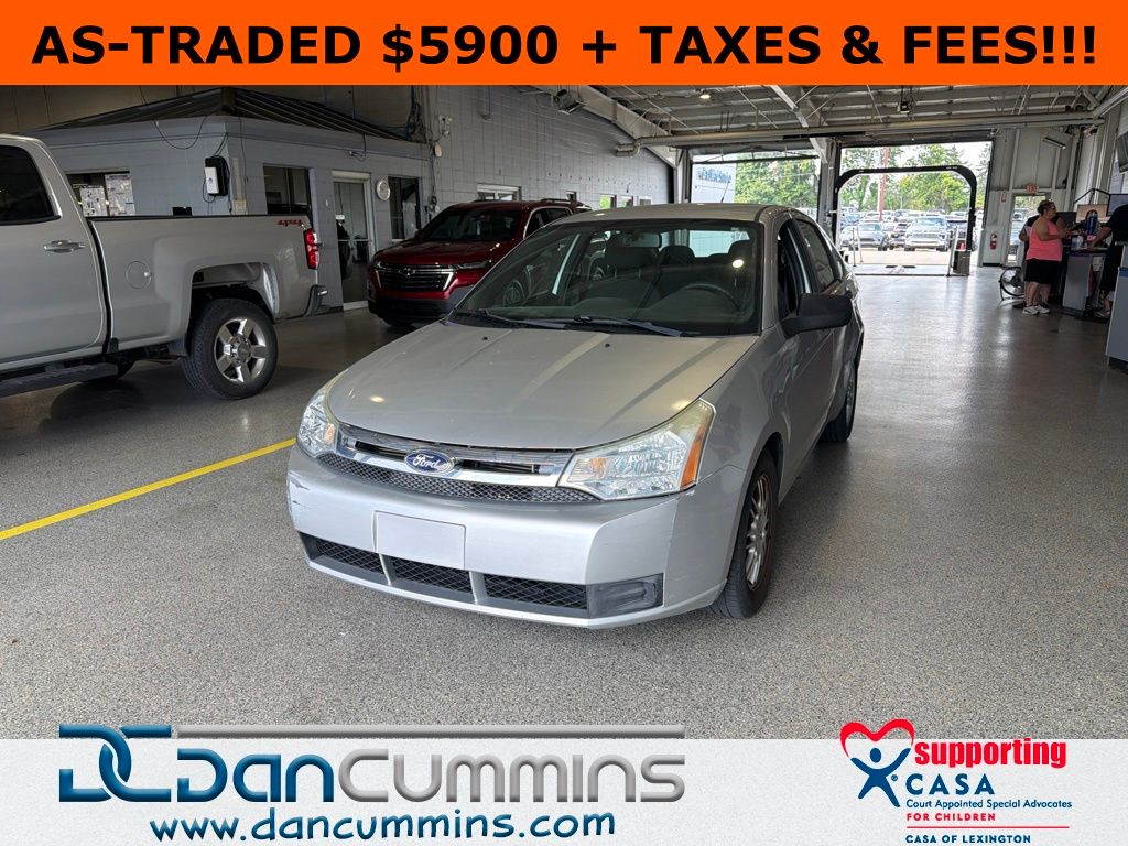 Ingot Silver 2011 Ford Focus Sedan Front-Wheel Drive 4-Speed Automatic
