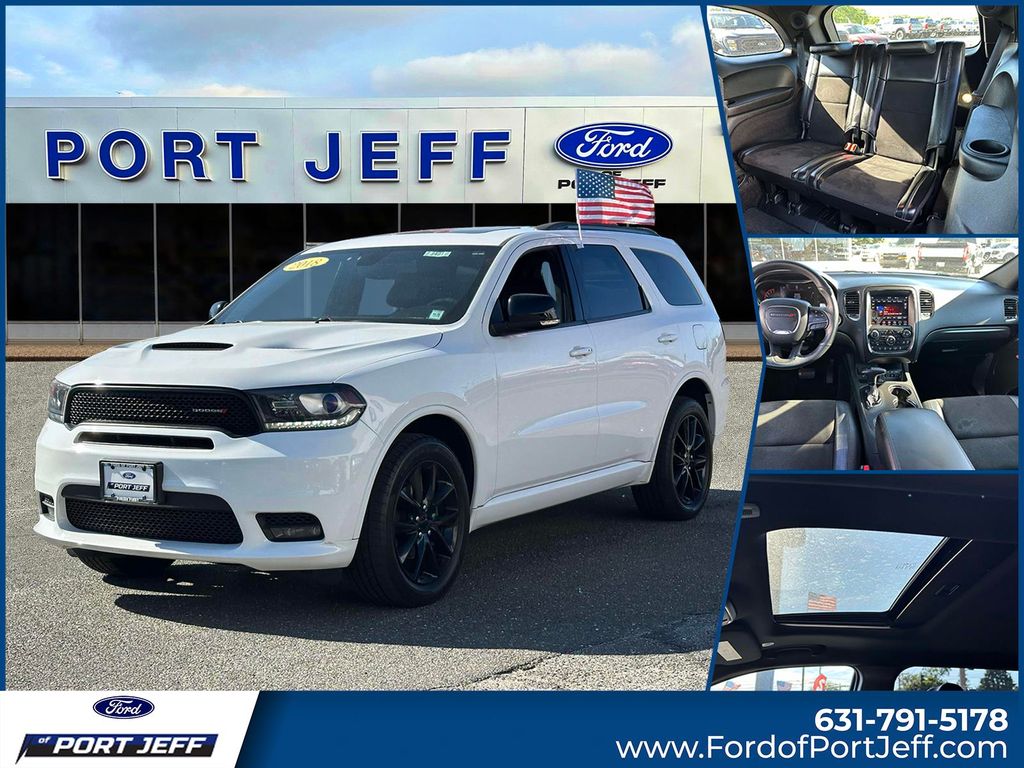White 2018 Dodge Durango SUV / Crossover All-Wheel Drive 8-Speed Automatic