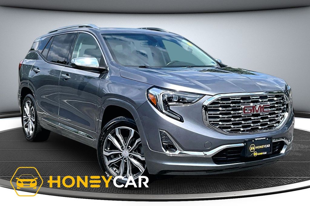 Gray (Satin Steel Metallic) 2019 GMC Terrain SUV / Crossover Four-Wheel Drive 9-Speed Automatic
