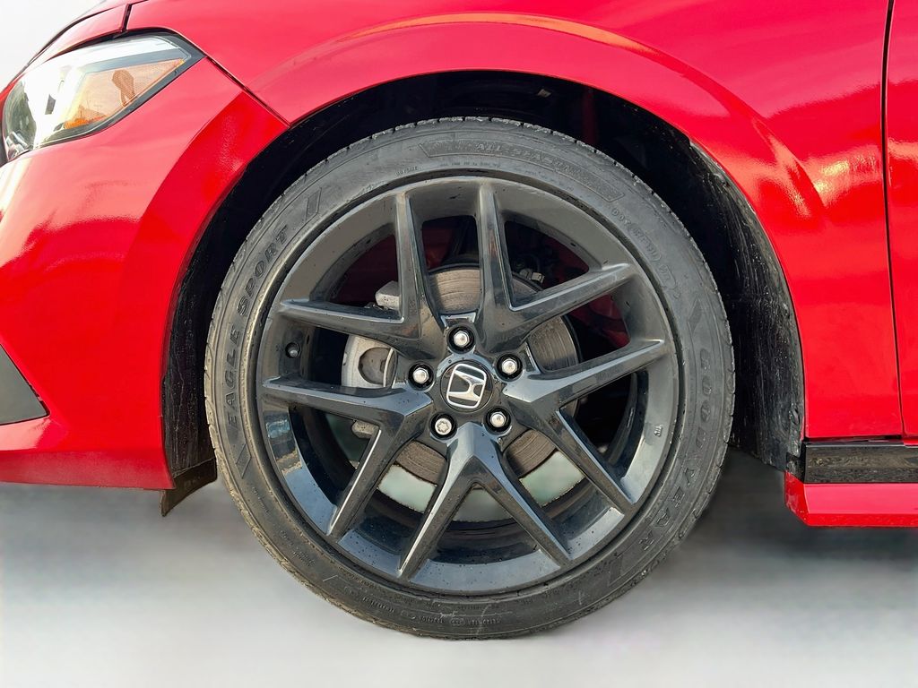 2022 Honda Civic Sport Red at DeMontrond Mazda
