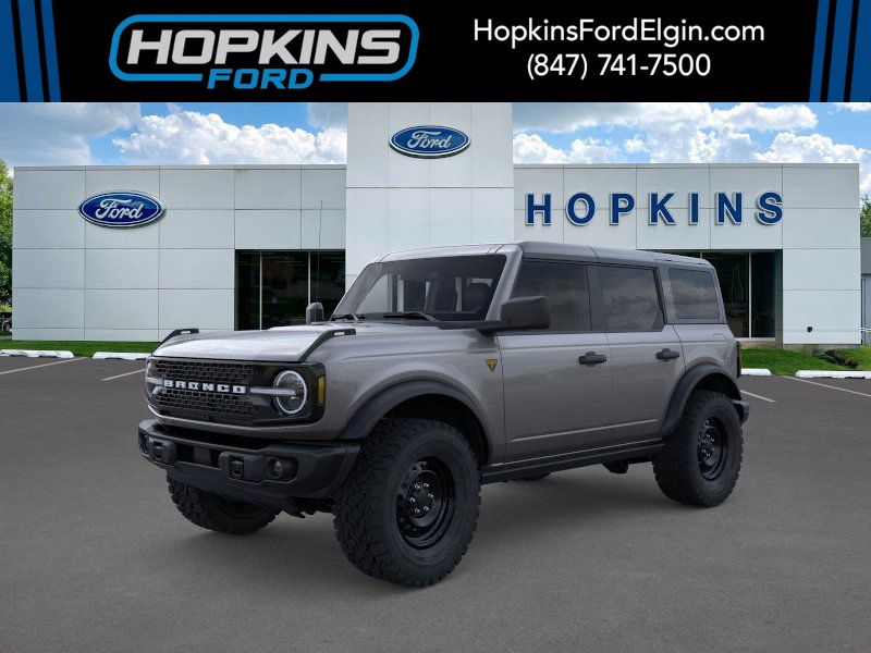 Carbonized Gray Metallic 2026 Ford Bronco Badlands 4-Door 4WD SUV / Crossover Four-Wheel Drive Automatic