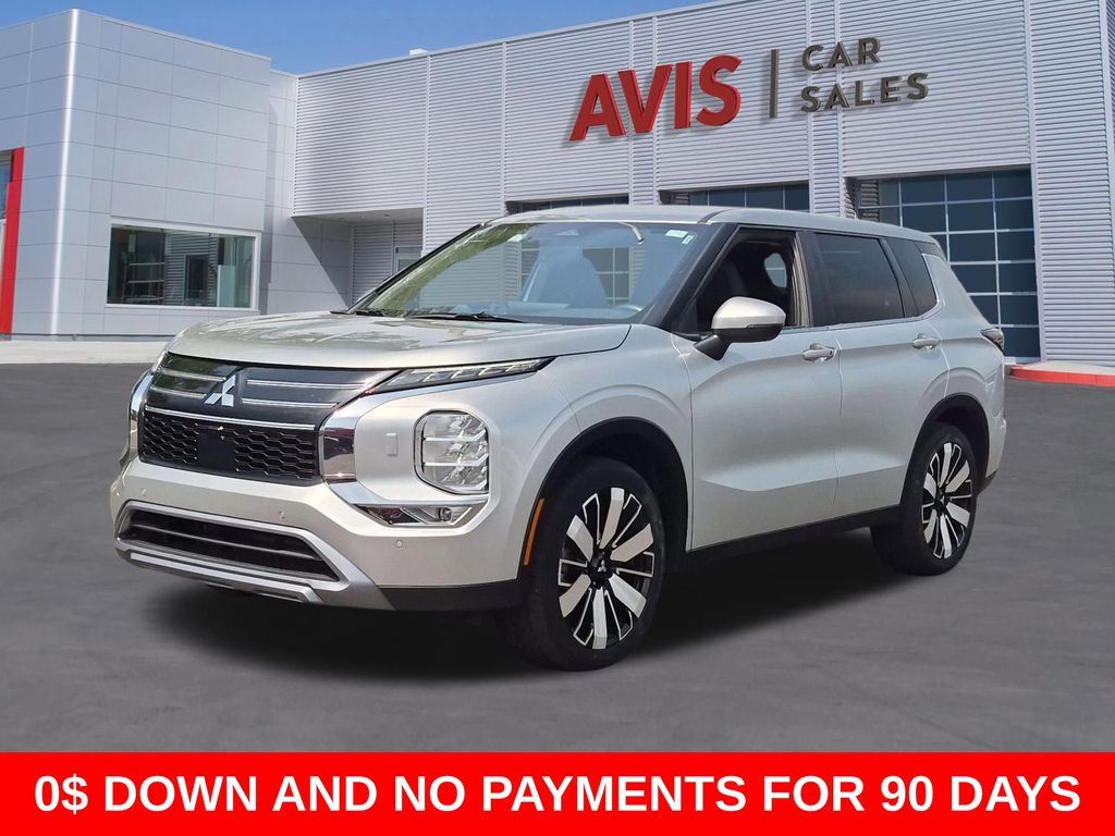 Alloy Silver Metallic 2025 Mitsubishi Outlander SE FWD SUV / Crossover Front-Wheel Drive Continuously Variable Transmission
