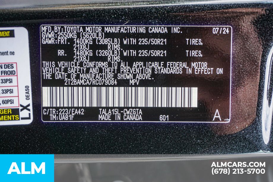 Used 2024 Black Lexus 350 Premium image 61