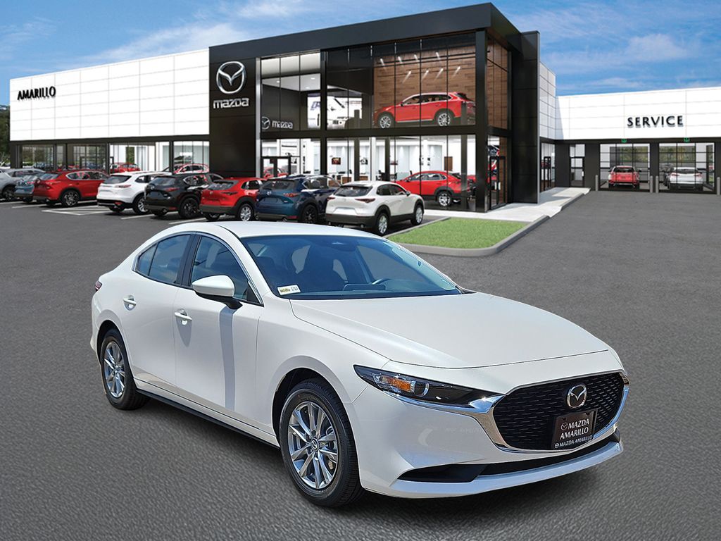 Snowflake White Pearl Mica 2026 Mazda MAZDA3 2.5 S Sedan FWD Sedan Front-Wheel Drive 6-Speed Automatic