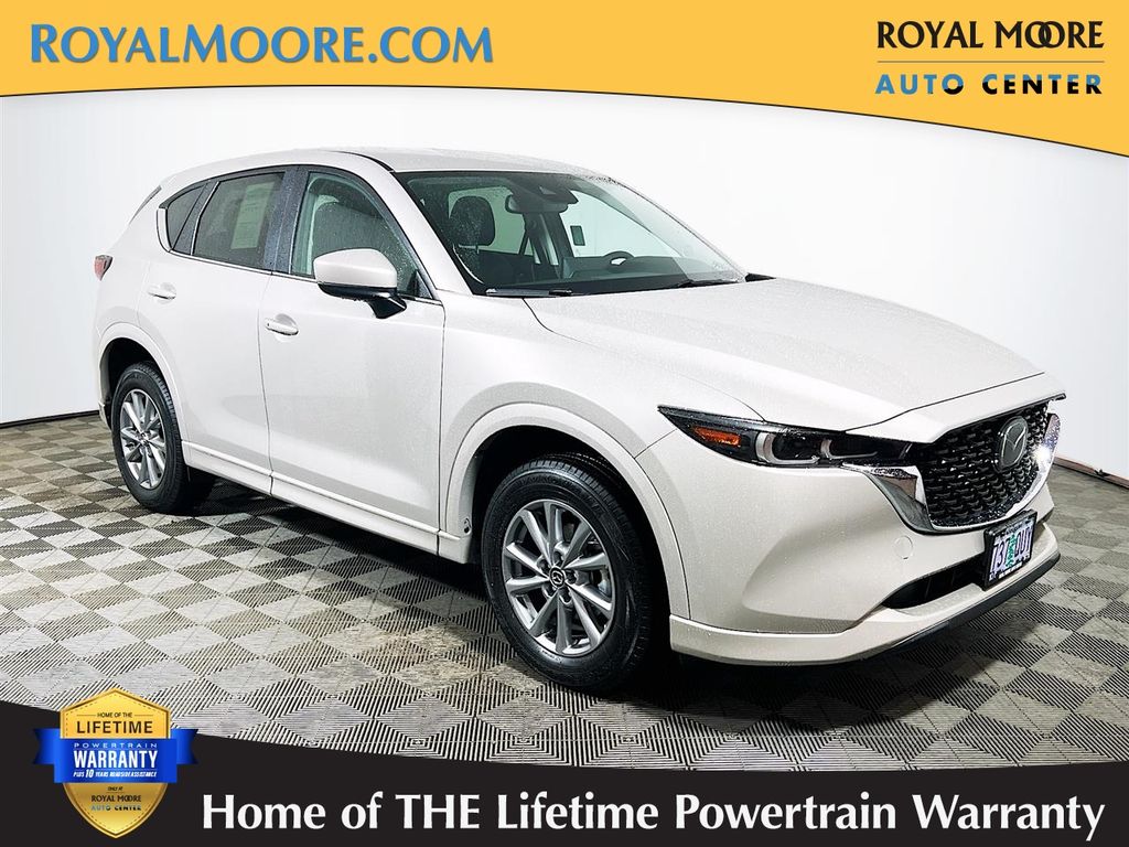 Gray (Platinum Quartz Metallic) 2025 Mazda CX-5 2.5 S Preferred AWD SUV / Crossover All-Wheel Drive 6-Speed Automatic