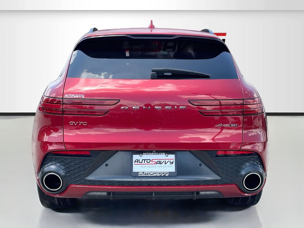 2022 Genesis GV70 3.5T Sport Red at Emmons Autoplex