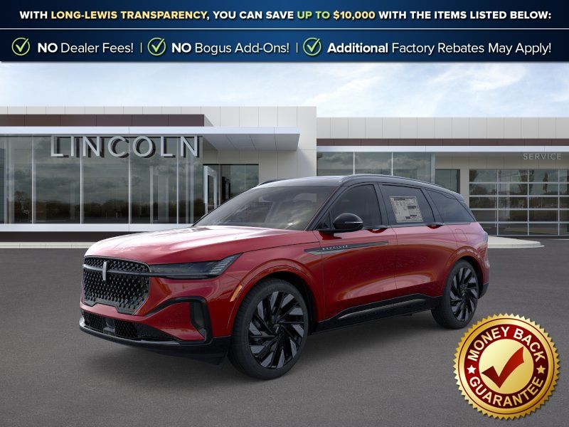 Red Carpet Metallic Tinted Clearcoat 2026 Lincoln Nautilus SUV / Crossover All-Wheel Drive 8-Speed Automatic