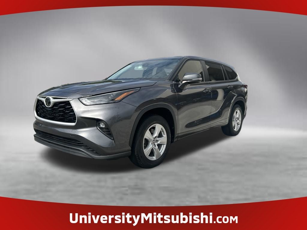Magnetic Gray Metallic 2024 Toyota Highlander SUV / Crossover Front-Wheel Drive 8-Speed Automatic