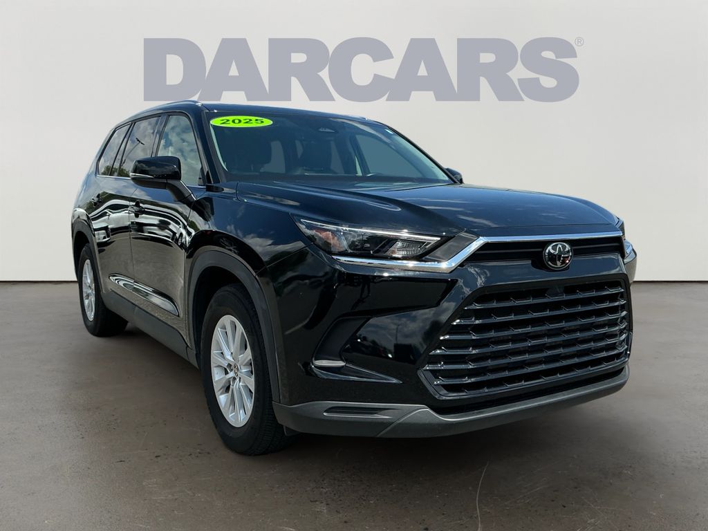 Midnight Black Metallic 2025 Toyota Grand Highlander SUV / Crossover Front-Wheel Drive 8-Speed Automatic
