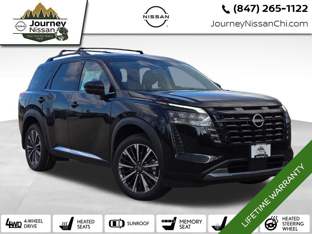 Super Black 2026 Nissan Pathfinder SUV / Crossover All-Wheel Drive 9-Speed Automatic