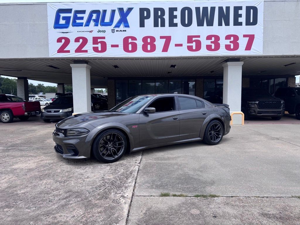 Gray (Granite Crystal Metallic Clearcoat) 2020 Dodge Charger Sedan Rear-Wheel Drive 8-Speed Automatic