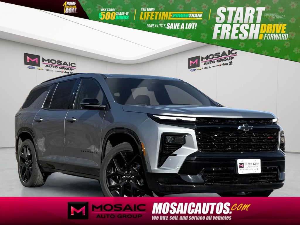 Gray 2025 Chevrolet Traverse RS AWD SUV / Crossover Four-Wheel Drive 8-Speed Automatic