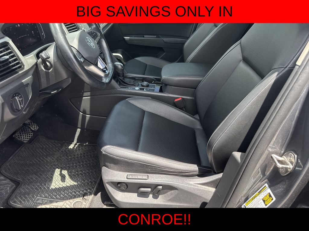 2021 Volkswagen Atlas SEL Gray at DeMontrond Mazda
