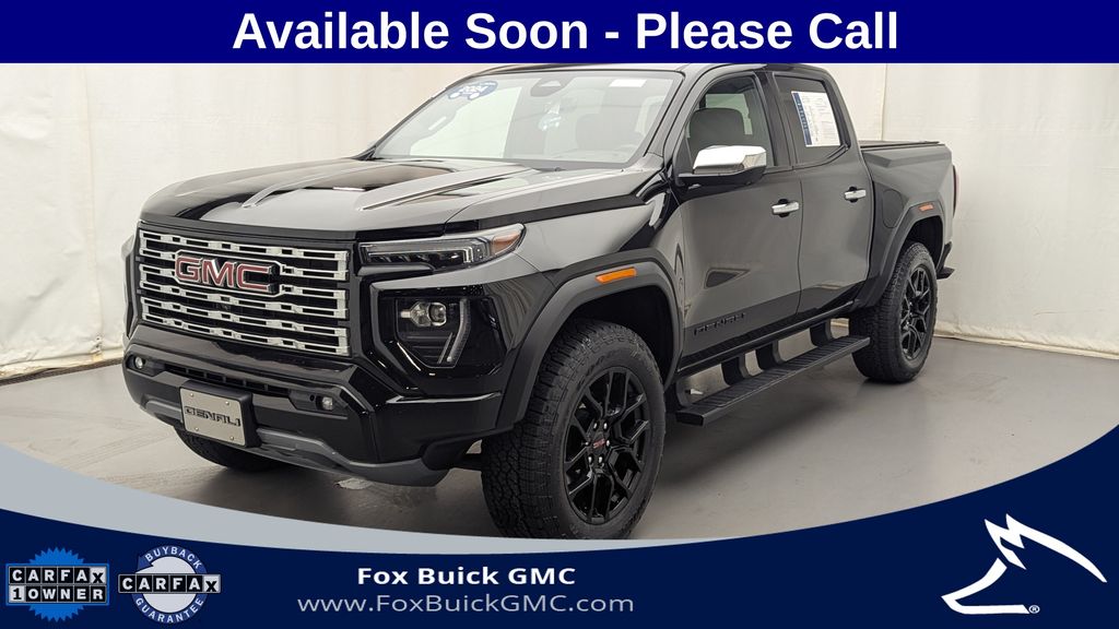 Onyx Black 2024 GMC Canyon Pickup Truck Four-Wheel Drive 8-Speed Automatic
