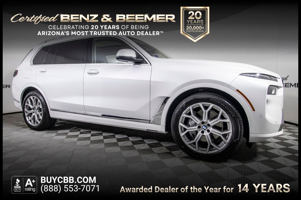 Mineral White Metallic 2027 BMW X7 SUV / Crossover All-Wheel Drive 8-Speed Automatic