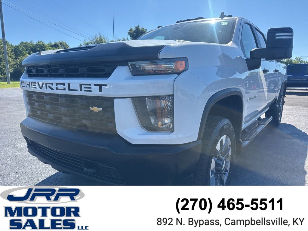 Summit White 2021 Chevrolet Silverado 2500HD Pickup Truck Four-Wheel Drive 6-Speed Automatic