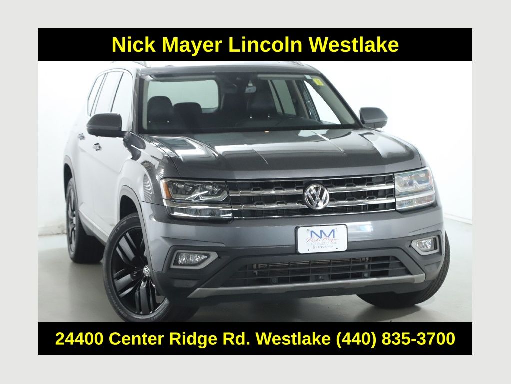 Black (Charcoal) 2018 Volkswagen Atlas SUV / Crossover All-Wheel Drive 8-Speed Automatic