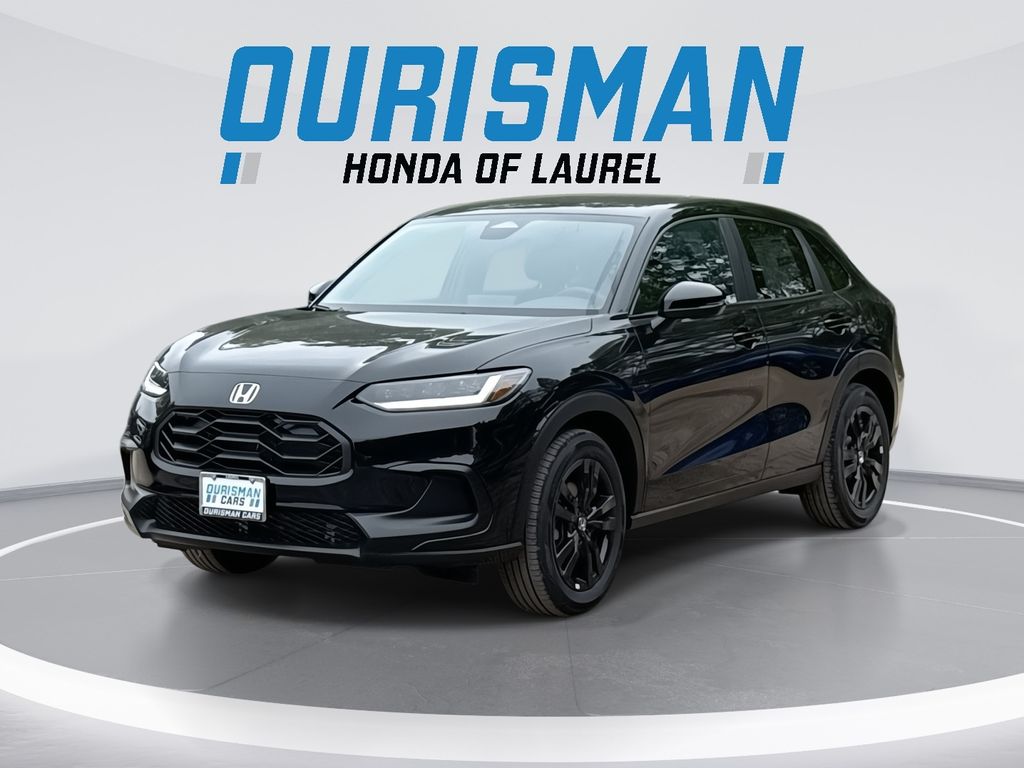 Crystal Black Pearl 2026 Honda HR-V Sport AWD SUV / Crossover All-Wheel Drive Continuously Variable Transmission