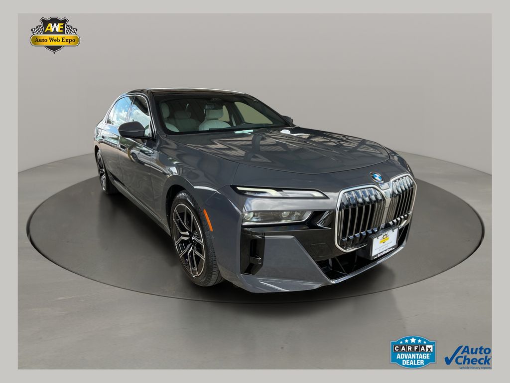Dravit Gray Metallic 2023 BMW 7 Series Sedan Rear-Wheel Drive 8-Speed Automatic
