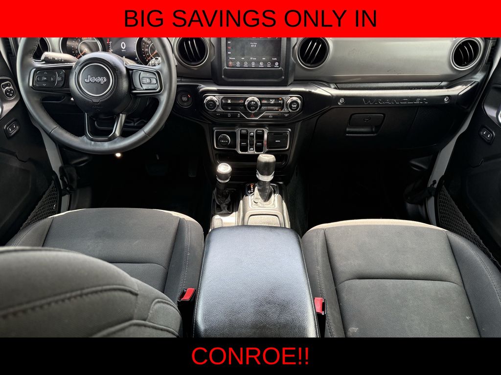 2023 Jeep Wrangler Sport S Silver at DeMontrond Mazda