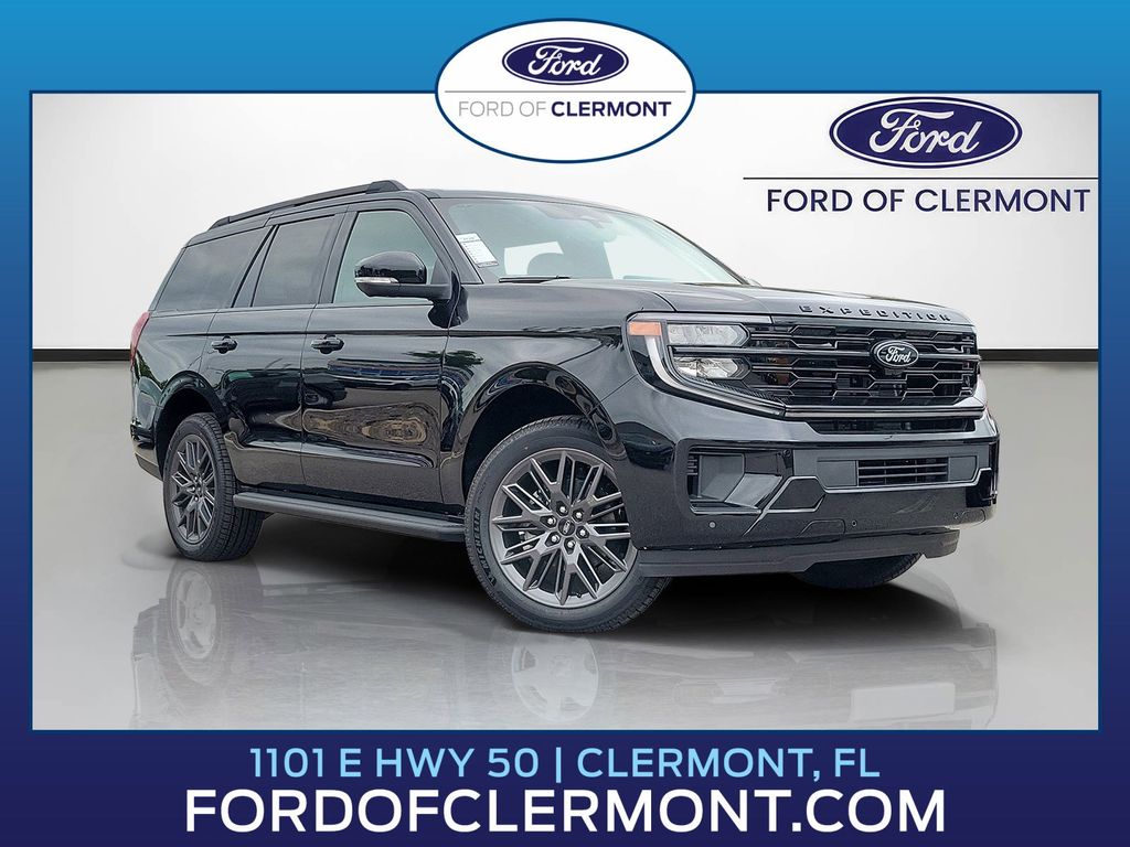 Agate Black Metallic 2026 Ford Expedition Platinum 4WD SUV / Crossover Four-Wheel Drive Automatic