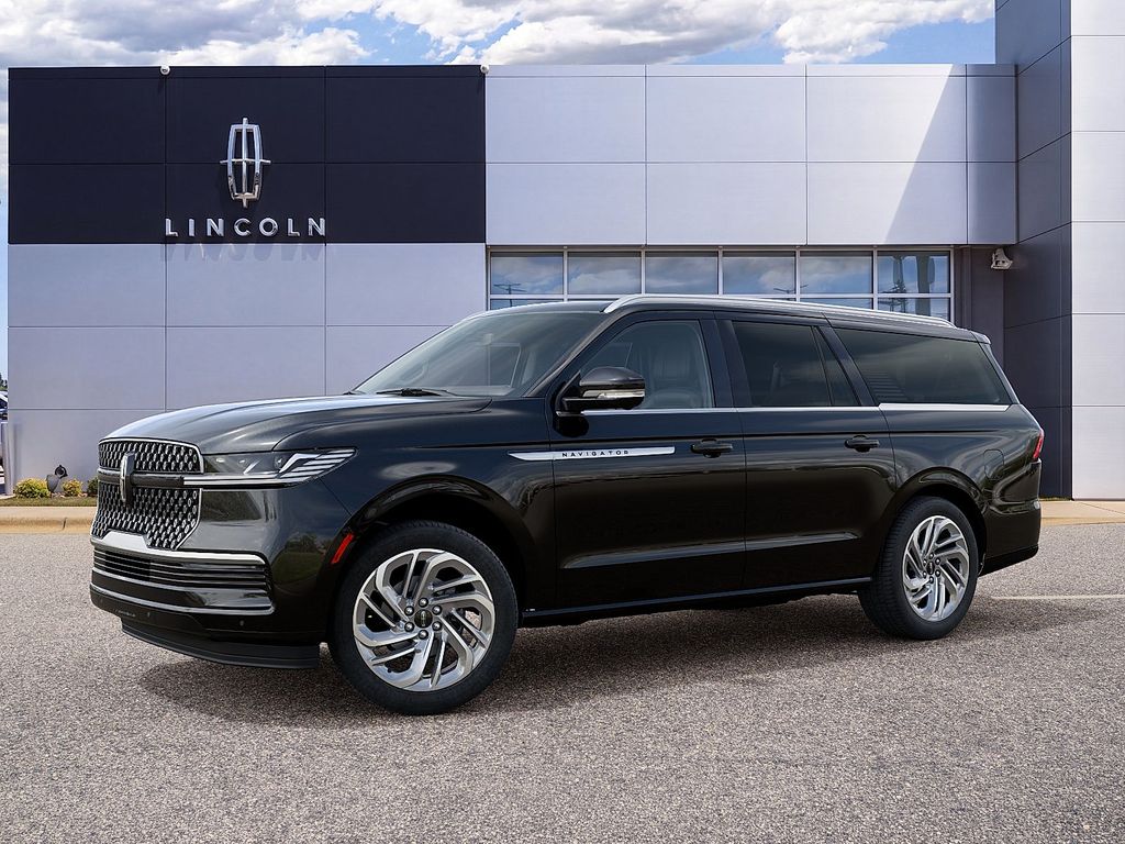 Black Metallic 2027 Lincoln Navigator SUV / Crossover Four-Wheel Drive Automatic