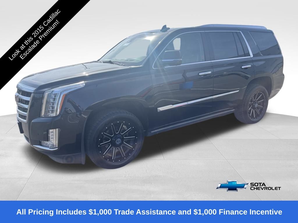 Black Raven 2015 Cadillac Escalade Premium 4WD SUV / Crossover Four-Wheel Drive 8-Speed Automatic