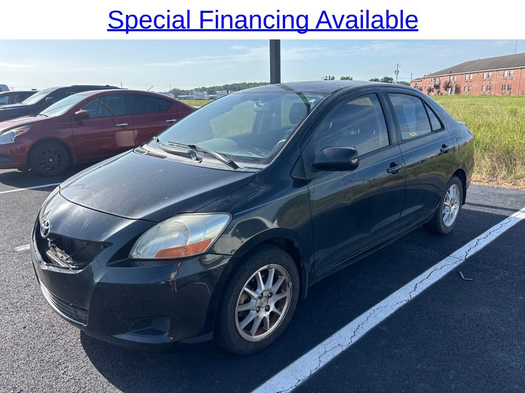 Black Sand Pearl 2010 Toyota Yaris Sedan Front-Wheel Drive 4-Speed Automatic