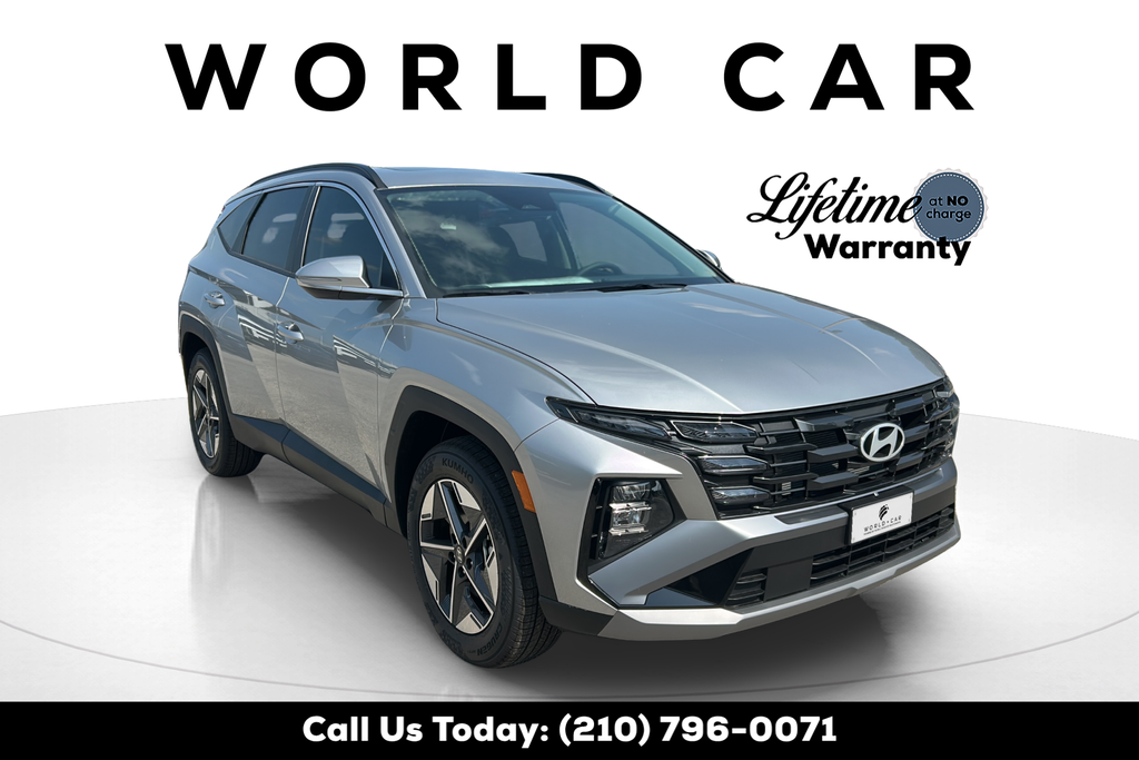 Shimmering Silver 2026 Hyundai Tucson SUV / Crossover Front-Wheel Drive 8-Speed Automatic