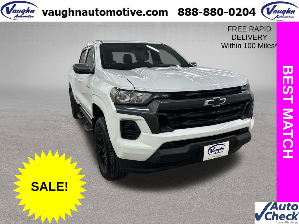 Summit White 2024 Chevrolet Colorado Pickup Truck Four-Wheel Drive 8-Speed Automatic