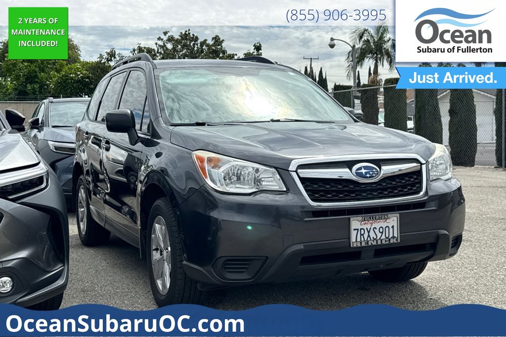 White 2016 Subaru Forester SUV / Crossover All-Wheel Drive Continuously Variable Transmission