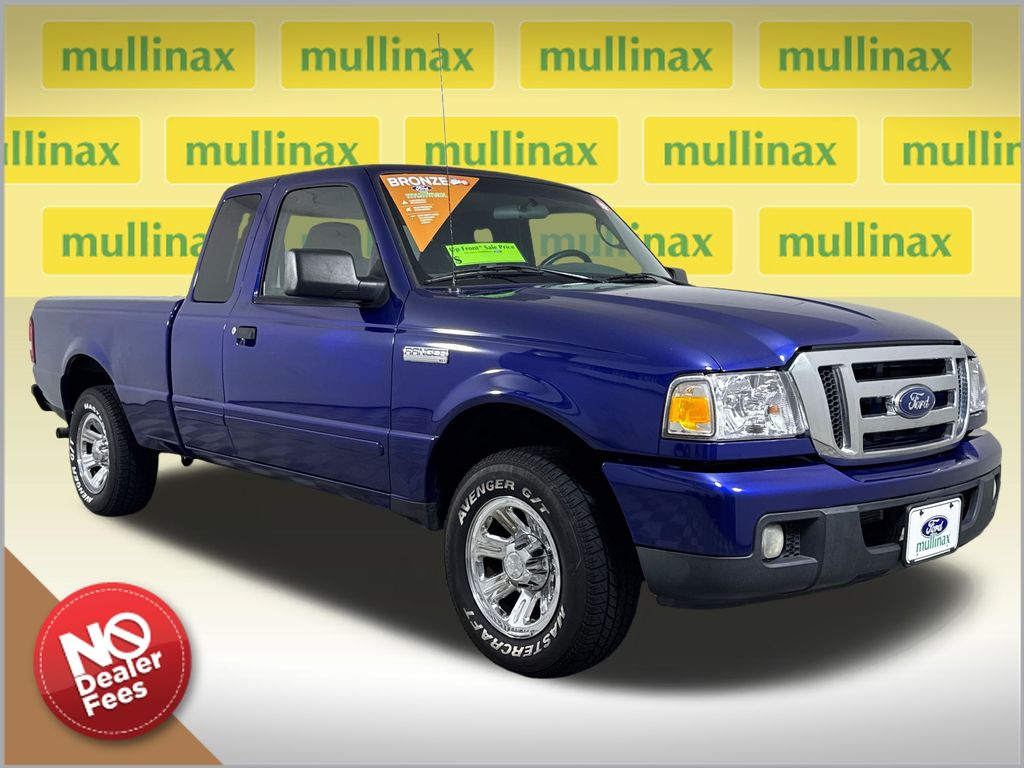 Vista Blue Clearcoat Metallic 2007 Ford Ranger Pickup Truck Rear-Wheel Drive 5-Speed Automatic