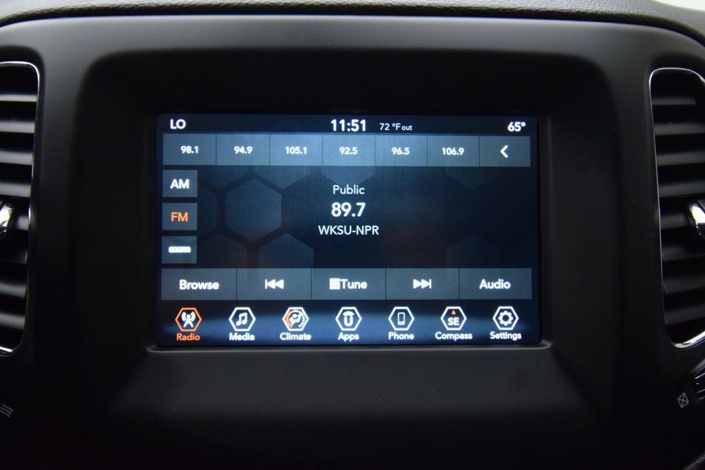 used 2020 Jeep Compass car, priced at $18,500
