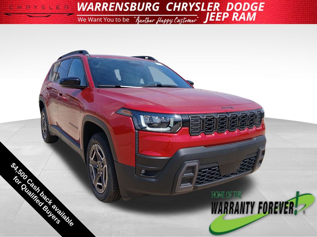 2026 Jeep Cherokee Rojo (Red Hot Pearlcoat) SUV/Crossover Todo terreno Transmisión variable continua