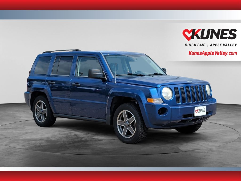 Deep Water Blue Pearl 2009 Jeep Patriot SUV / Crossover Four-Wheel Drive Continuously Variable Transmission