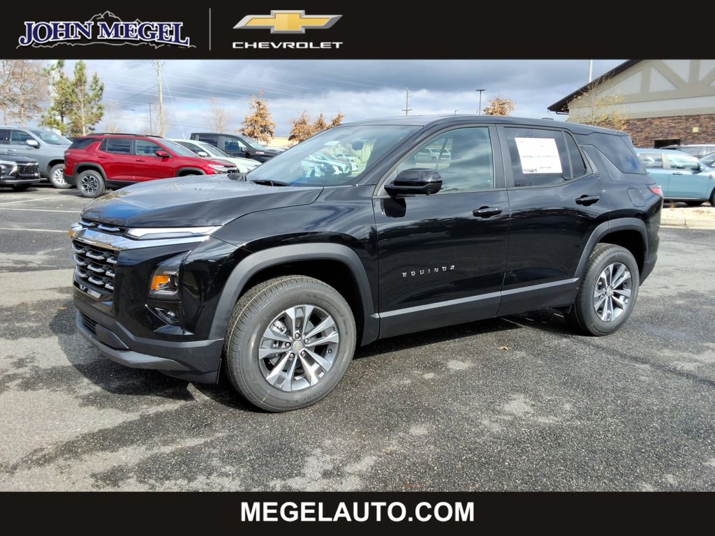 Mosaic Black Metallic 2026 Chevrolet Equinox SUV / Crossover Front-Wheel Drive Continuously Variable Transmission
