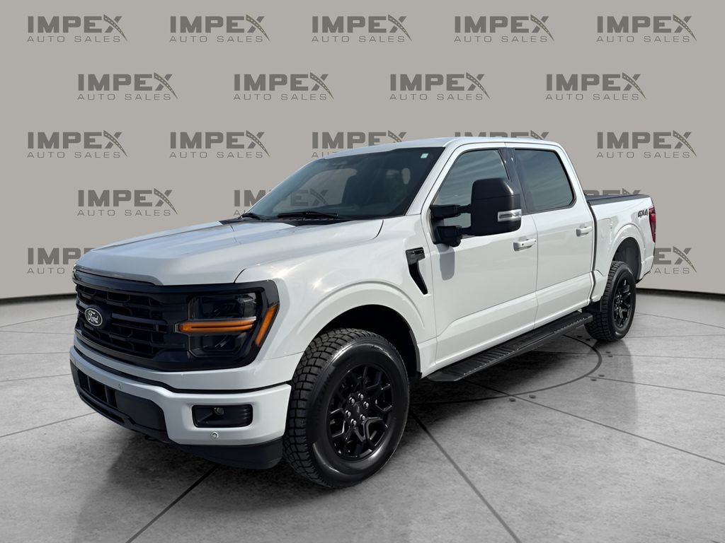 Avalanche Gray 2024 Ford F-150 Pickup Truck Four-Wheel Drive Automatic