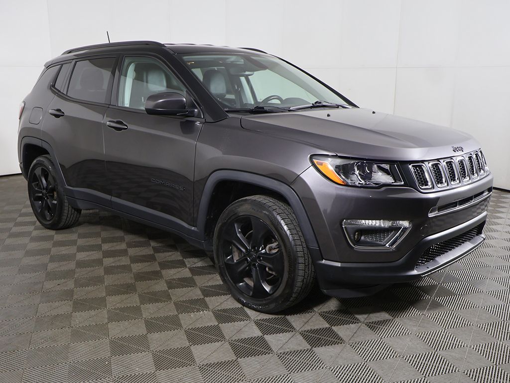 Used 2020 Jeep Compass Altitude with VIN 3C4NJDBB0LT115987 for sale in Cleveland, OH