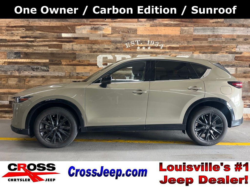 Sand Metallic 2024 Mazda CX-5 2.5 Carbon Turbo AWD SUV / Crossover All-Wheel Drive 6-Speed Automatic