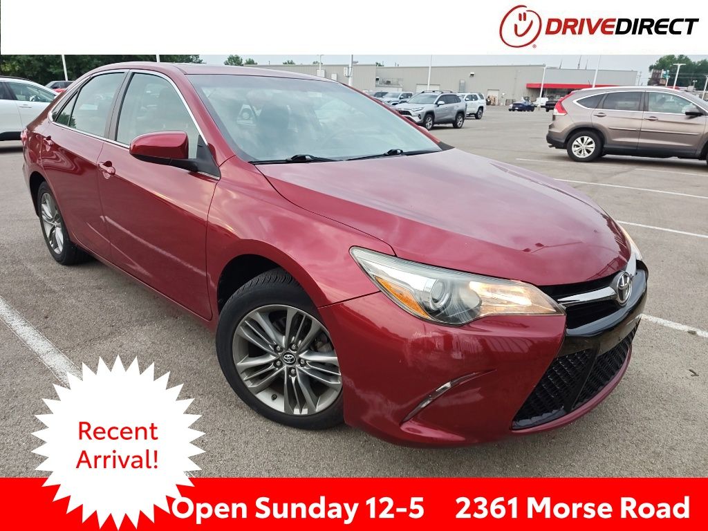 Red (Ruby Flare Pearl) 2017 Toyota Camry Sedan Front-Wheel Drive 6-Speed Automatic