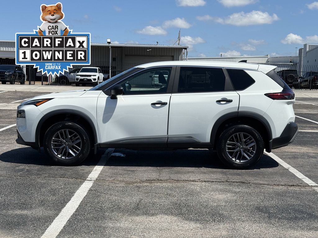 2023 Nissan Rogue S White at Westside Lexus