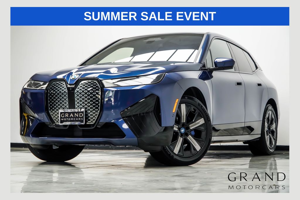 Phytonic Blue Metallic 2025 BMW iX SUV / Crossover All-Wheel Drive Automatic