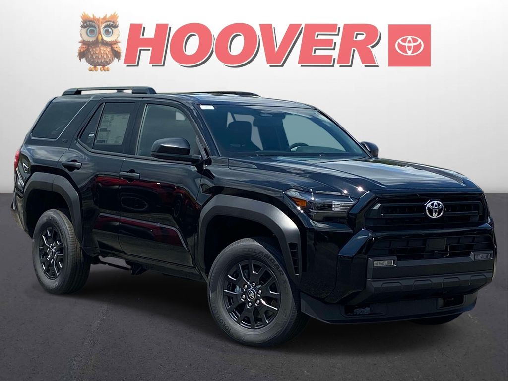 Black 2026 Toyota 4Runner SUV / Crossover Four-Wheel Drive 8-Speed Automatic