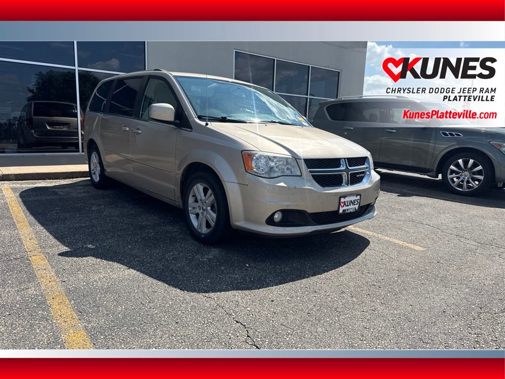 Cashmere Pearlcoat 2013 Dodge Grand Caravan Minivan Front-Wheel Drive 6-Speed Automatic