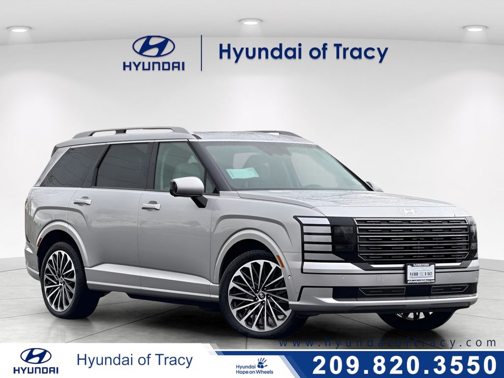 Typhoon Silver Metallic 2026 Hyundai Palisade Hybrid SUV / Crossover All-Wheel Drive 6-Speed Automatic
